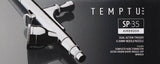 TEMPTU Gravity Feed Airbrush, SP-35 Dual Action Airbrush Gun | Push-and-Pull Trigger | Professional Airbrush For Face, Body & Fine Detail Work | Includes Storage Case