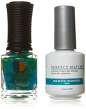 Le Chat Perfect Match Uv Gel/Polish Combo - /Mermaids Treasures/Risti Retreat/Floral Fantasy, Majestic Wonders