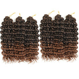 12inch Gogo Curl Crochet Hair for Black Women Curly Crochet Hair Pre Looped Hair Extensions 6pc/pack (1B/30)