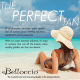 1 Quart of Belloccio"Opulence" Ultra Premium"DHA" Sunless Tanning Solution with Dark Bronzer Color Guide