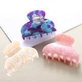 Medium Hair Claw Clips Cellulose Acetate Jaw Clips Non Slip Hair Clip Clamps Strong Hold Claw Clip Women Thin Thick Hair,3 pack