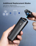 Limural Electric Shavers for Men 【Extra One Blade Set】, Men's Cordless 3D Rotary Electric Razor USB Rechargeable Trimmer with Pop-up Trimmer, Wet & Dry Waterproof, 90 Mins Battery Life, Travel Lock