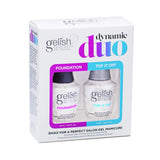 Gelish Dynamic Duo Foundation Base & Top It Off Sealer Soak Off Gel Nail Polish Essential Set