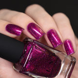 ILNP Rush Hour - Vivid Berry Holographic Nail Polish