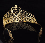 Eighteen Years Old 18 Birthday Party Rhinestone Tiara Crown Hair Combs T2305g Gold