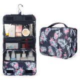Toiletry Bag Womens, Travel Bag for Toiletries, Portable Shower Bag with Metal Hook, Hanging Toiletry Bag with Large Capacity, Waterproof Travel Makeup Organizer for Girls