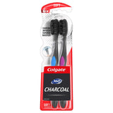 Colgate 360 Charcoal Toothbrush, Soft Bristles (4 Count)