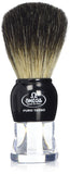 Omega 63167 Stripey 100% Pure Badger Shaving Brush with Stand