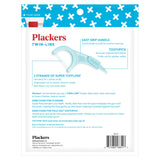 Plackers Twin-Line Dental Floss Picks, 150 Count (Pack of 4)