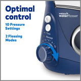 Waterpik WP-663 Water Flosser Electric Dental Countertop Professional Oral Irrigator For Teeth, Aquarius, Blue