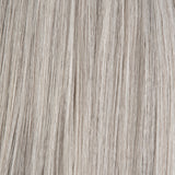 10" Long Full Face Beard Color Light Grey - Lacey Wigs Human Hair Mens Duck Dynasty Hand-Made Fake Facial Biker Amish Bundle with MaxWigs Hairloss Booklet