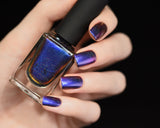 ILNP Cygnus Loop (H) - Blue, Purple, Orange, Yellow, Red, Green Ultra Chrome Color Shifting Nail Polish