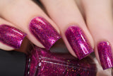 ILNP Rush Hour - Vivid Berry Holographic Nail Polish