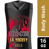 Axe Gold Oud Wood & Fresh Vanilla, Clean & Relaxed Body Wash, 16 fl oz (Pack of 2)