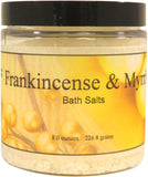 Frankincense And Myrrh Bath Salts, 8 ounces