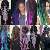 Jumbo Braids Colorful Synthetic Kanekalon Hair Extensions for DIY Crochet Box Braiding Blond 3Pcs 100g/Pcs 24Inches