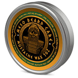 The Fertile Crescent Mustache Wax - All Natural Bergamot, Vanilla, and Patchouli Fragrance - Meso Beard Care