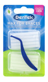 Dentek Wax for Braces | Make Braces More Comfortable | 2 Count | Pack of 72