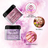 Dipping Nail Powder Colors Set - 10 Glitter Dip Powders Colors Nails Set for Christmas Party Wedding No Nail Lamp Needed for French Nail Manicure Nail Art