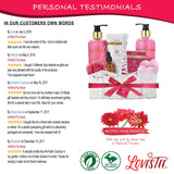 Spa Gift Bath and Body Basket for Women, Christmas Birthday Gift, Peony & Geranium Relaxing Home Spa Kit, Bath Gift Set-Shower Gel-Bubble Bath-Body Lotion-Bath Bombs-Bath Salt-Message Oil-Puff