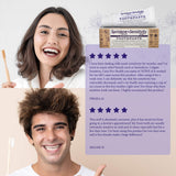 Natural 2-Pack Toothpaste for Sensitive Teeth and Gums, SLS-Free Toothpaste with Fluoride for Cavity Protection, Gluten-Free, Sugar Free, No Artificial Preservatives, 3.5 oz -SprinJene