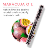 100% PURE Maracuja Oil Mascara, Dark Chocolate, Voluminous Mascara, No Clumping or Flaking, Dramatic Color, Natural Looking Volume, Natural Mascara (Deep Cocoa Brown Color) - 0.35 oz