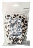 Hydrea London Eco-Friendly PEVA Shower Cap SC01L Leopard Print Design
