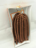 Kadi Natural Braiding Style, Hair Extension, Professional Grade Kanekalon (Bomb Twist, 30 - Light Auburn)