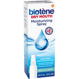Biotene Dry Mouth Moisturizing Spray, Gentle Mint, 1.5 Ounces (44.3ml)