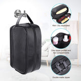 LEEFE Toiletry Bag for Men, Waterproof Travel Toiletry Organizer Bag, Shaving Bag Dopp Kit Bathroom Toiletries Organizer PU Leather Cosmetic Bags