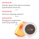 100% PURE Pressed Powder Eye Shadow (Fruit Pigmented), Potatoe Shimmer Eyeshadow, Buildable Pigment, Easy to Apply, Natural Makeup (Matte Deep Cedar Brown) - 0.07 oz