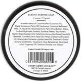 SWEET COMB CHICAGO Classic Shave Soap, 4 OZ