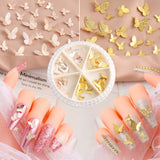 Nail Tips for Acrylic Nails 500PCS Coffin Fake Nails with Glue Holographic Sequins for Nail Stickers and Butterflies Nail Art(10 Sizes French Nails)