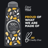 Dove Men+Care Fortifying 2 in 1 Shampoo and Conditioner for a Deep Clean and Fortified Hair Thick and Strong with Caffeine Strengthens and Nourishes Thinning Hair 20.4 oz