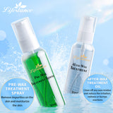 Lifestance Wax Warmer Hair Removal Kit, L1 Waxing Kit with 3 Bags Hard Wax Beans and 20 Wax Applicator Sticks for Full Body, Legs, Face, Eyebrows, Bikini Women Men Painless At Home Waxing