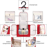 SELLYFELLY Hanging Travel Toiletry Bag for Men and Women Makeup Organizer Cosmetic bag Hygiene Bag with Handle and Hook
