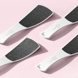 F3 Systems S-Line Emery Foot file, Colossal Double-Sided Pedicure Tool, Effective for Cracked Heel, Ergonomic Design for Easy Grip (2Pcs)