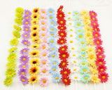 10 PCS Sunflower Headband Multicolor Floral Flower Crown Headpiece Hair Wreath For Women Girl