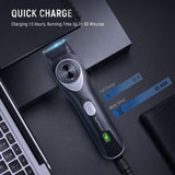 Beard Trimmer SUPRENT Adjustable Beard Trimmer, All-in-one Beard Trimmer for Men with Li-ion Battery, Fast Charge, Long-Lasting Use, 19 Built-in Precise Lengths, USB Charging, Nose Hair Trimmer
