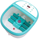 Foot Spa Bath Massager with Heat - Feet Soaking Tub Features 6 Shiatsu Massage Rollers, Rotting Callus Remover, Adjustable Time & Temperature - Stress Relief for Fatigue and Tired Feet