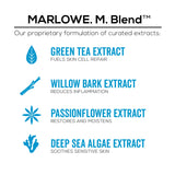 MARLOWE. No. 142 Men's Shave Gel 6 Oz | Protects Skin from Irritation & Razor Burn | Hydrates & Lubricates Skin Better than Foam | Sensitive Skin Approved