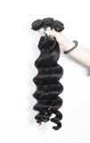 100% Hand Tied Loose Wave Lace Frontal With Baby Hair Lace Closure 13x4 Ear To Ear Brazilian Virgin Hair Free Part Lace Closure Natural Color 12 inch