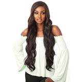 Sensationnel Synthetic Lace Front Wig Empress Edge 3-Way Free Part Lace Wig Jade (99J)