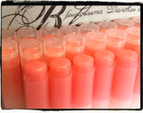20 Rosé Wine Lip Balms in Clear Tubes Unbranded Bulk Wholesale