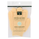 Earth Therapeutics Hydro Exfoliating Gloves, Natural, 1 pair