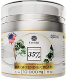 Brightening Skin Cream for Sensitive Areas Dark Spot Corrector - Dark Spot removal for Men and Women - Bright Gel for Face, Bikini - Skin Care & Natural Product - 35% percent