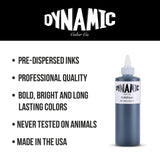 Dynamic Triple Black Tattoo Ink Bottle 8oz