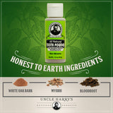 Uncle Harry’s Natural Products All Natural Tooth Powder for Sensitive Teeth and Receding Gums, Made with Herbs and Pure Plant Essences, Fluoride Free and Vegan, 1.1 Ounces