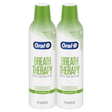 Oral-B Breath Therapy Mouthwash Special Care Oral Rinse, 16 Fl Oz, Pack of 2