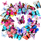 42 Pieces Butterfly Hair Clips Colorful Butterfly Barrettes 3D Glitter Butterfly Hair Accessories for Women Girls Teens Party Favors (Stylish Patterns)